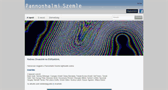 Desktop Screenshot of phszemle.hu